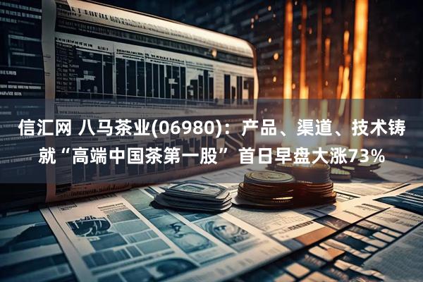 信汇网 八马茶业(06980):产品、渠道、技术铸就“高端中国茶第一股” 首日早盘大涨73%